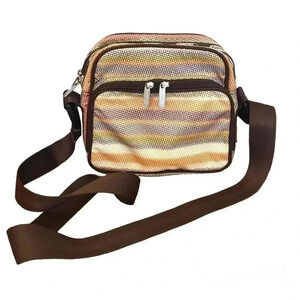 LeSportsac Crossbody,  Abstract Print, Multicolor, 10” x 9” x 4.5”